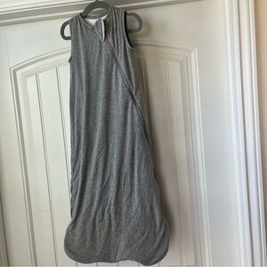 Hapiu Gray Sleeveless Sleeping Bag 1.0 tog 6-18 months gender neutral bamboo
